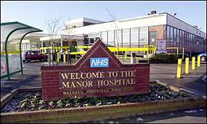 Manor Hospitlal, Wallsall