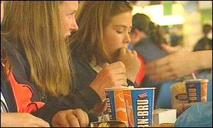 Children eating