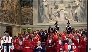 Magistrates at opening of 2002 judicial year