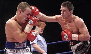 Gary Lockett lost  his title on points