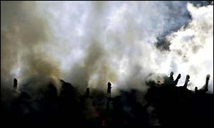 Pyre in Northumberland