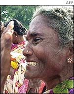 Colombo protest by mothers seeking wherebouts of children who disappeared  in the conflict
