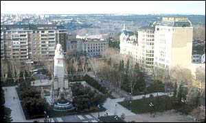 Madrid skyline