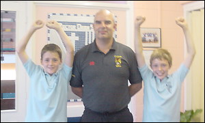 Matthew, James and Mr Dodd