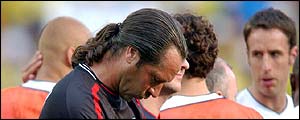 David Seaman after the game