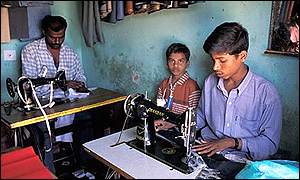Indian textile workers