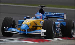 Jenson Button in practice for the European Grand Prix