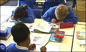 Pupils at work