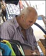 Man at market