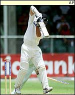 Richardson is bowled in Barbados