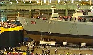 Vessel launch