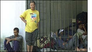 Would-be immigrants in Seville