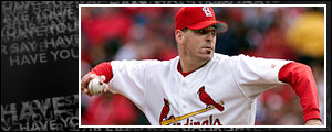 St. Louis Cardinals pitcher Darryl Kile 