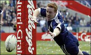 Radlinski scored one of Wigan's tries