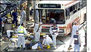 Suicide bombing in Jerusalem