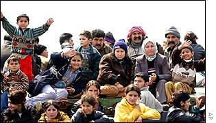 Kurdish asylum seekers in Italy
