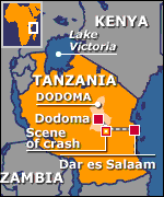 map of tanzania