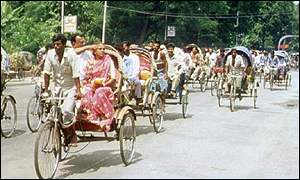 Dhaka street scene