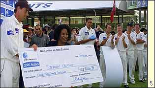 Fleming's 130 in New Zealand's innings was crucial