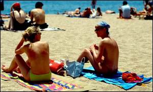 Spanish beach