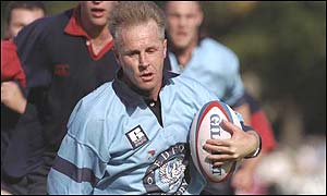 Paul Turner in action for Bedford