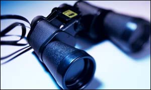 Pair of binoculars, Eyewire