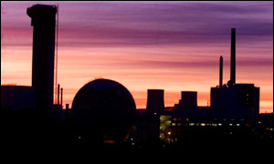  BNFLs nuclear reprocessing plant at Sellafield, Cumbria, UK