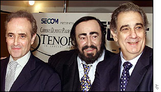 Carreras, Pavarotti and Domingo: The Three Tenors