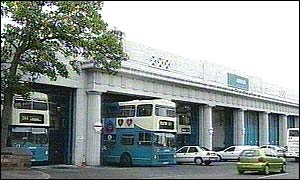 Arriva bus depot