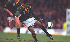 Breyton Paulse in action for South Africa 