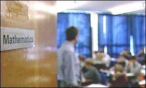 Classroom door