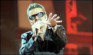 George Michael at Wembley in 1999