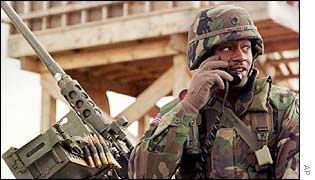 UN peacekeeper in Bosnia