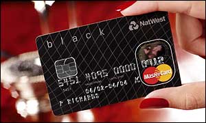Black credit card