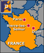 Map showing location