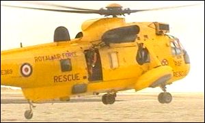 Seaking helicopter