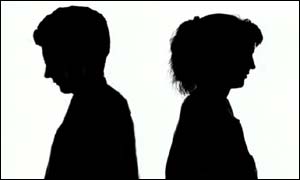 Divorcing couple