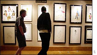 Entwistle's art exhibition