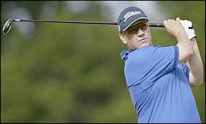 Peter O'Malley holds a one-stroke lead at the halfway stage in the Murphy's Irish Open