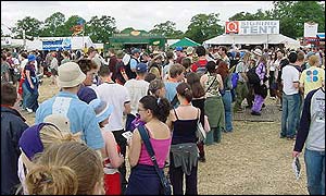 Q Signing Tent