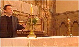Reverend Tim Hewitt vicar of Clydach