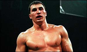WBO heavyweight champion Vladimir Klitschko