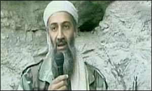 Osama bin Laden's whereabouts are unknown