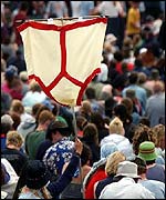 Glastonbury fans