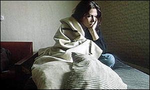 Depressed woman