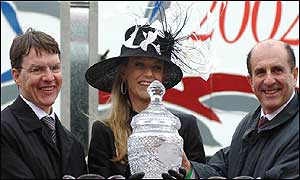 Aidan O'Brien (left) is the most successful trainer in Europe