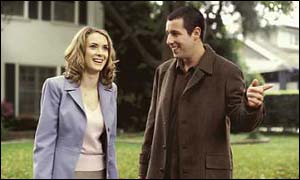 Adan Sandler and Winona Ryder 