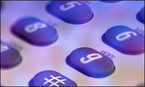 Telephone keypad
