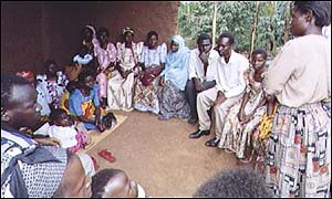 Aids treatment centre, Uganda