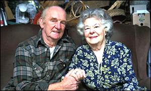 A pensioner couple